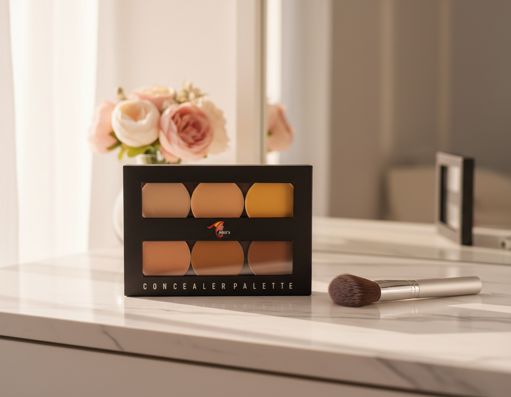 Alka's HD Concealer Palette Lifestyle Beauty Shot