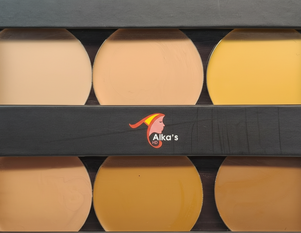 Alka's HD Concealer Palette Macro Texture Shot