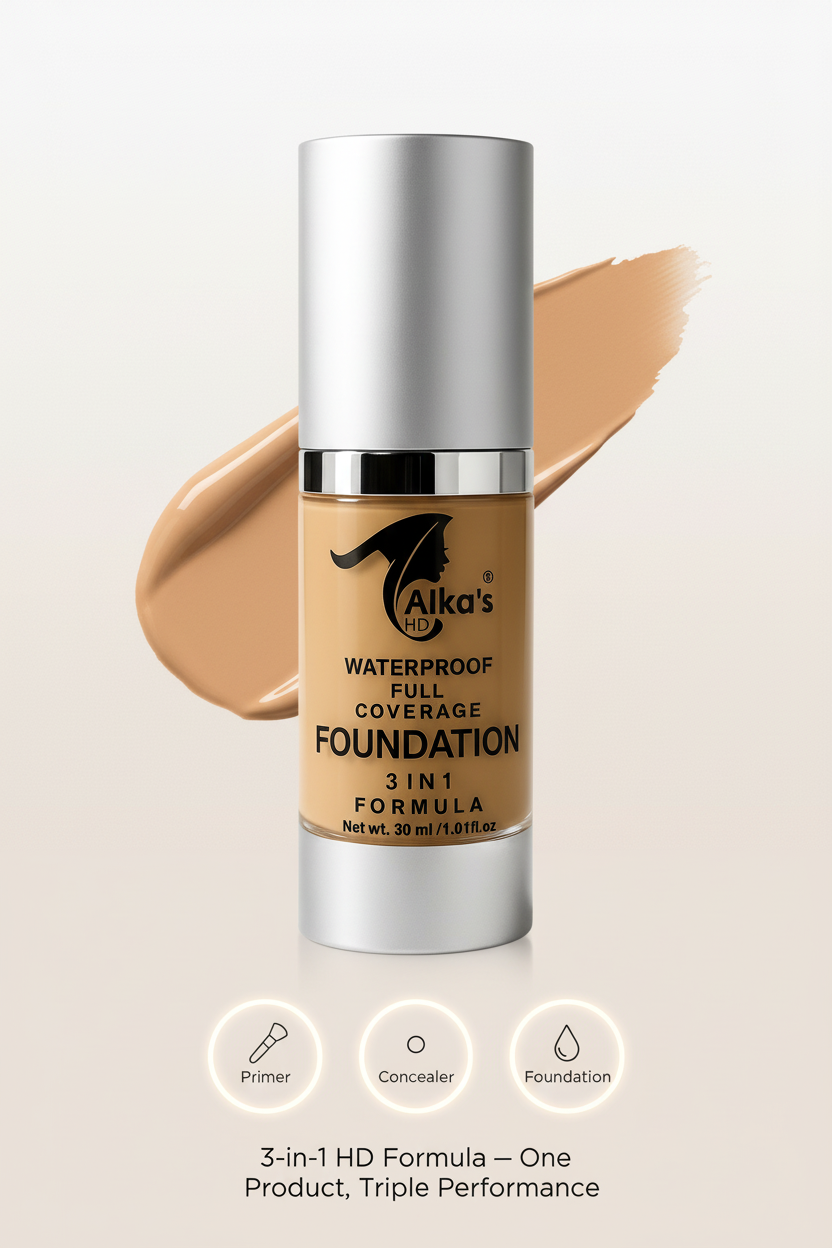 Alka's HD Foundation 3-in-1 Premium Advertisement